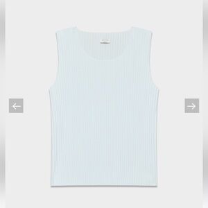 Aritzia Babaton Drafting Sleeveless Blouse Glimmer Size XXS